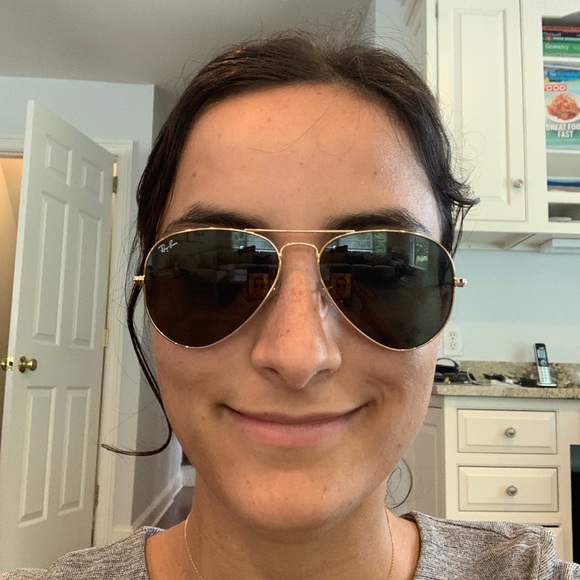 Classic G-15 + Gold Aviators w/ Brown Leather Case - Picture 4 of 5